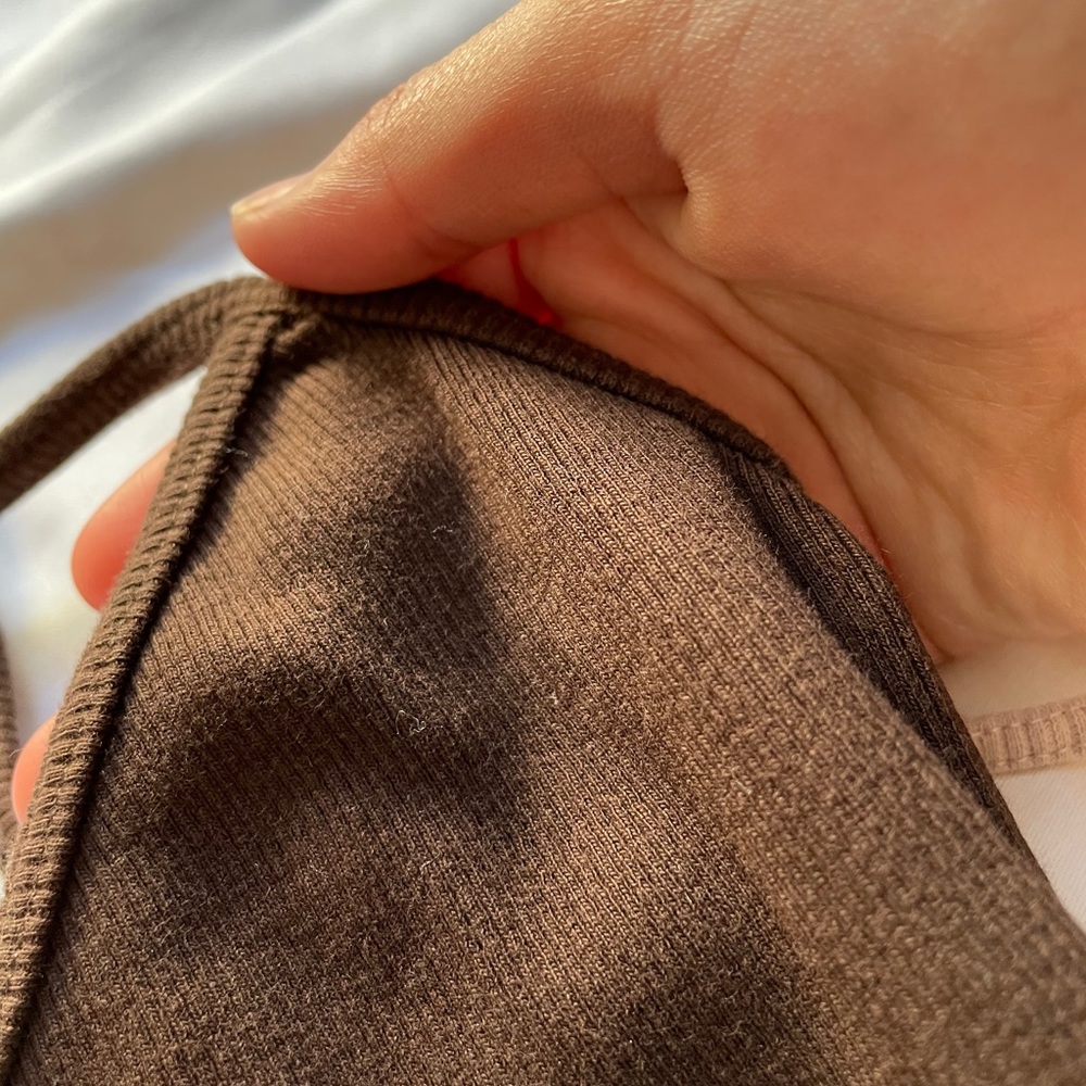 H&M XS Brown Tank top